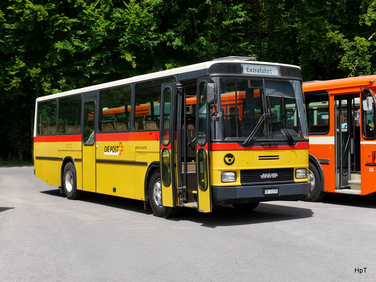 Bustag 2017 in Burgdorf - ex PTT NAW  beim Fototermin in Burgdorf am 25.06.2017