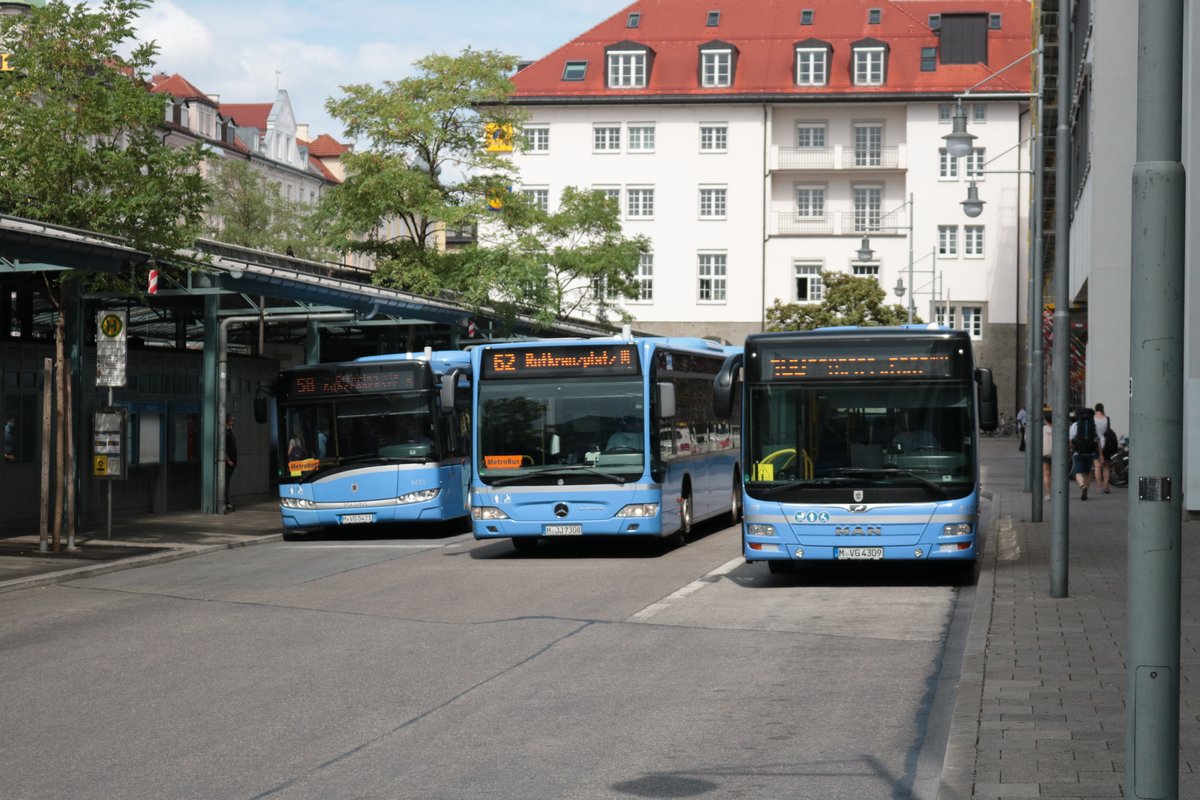 Bustreffen am 14.08.20 in München Ostbahnhof 