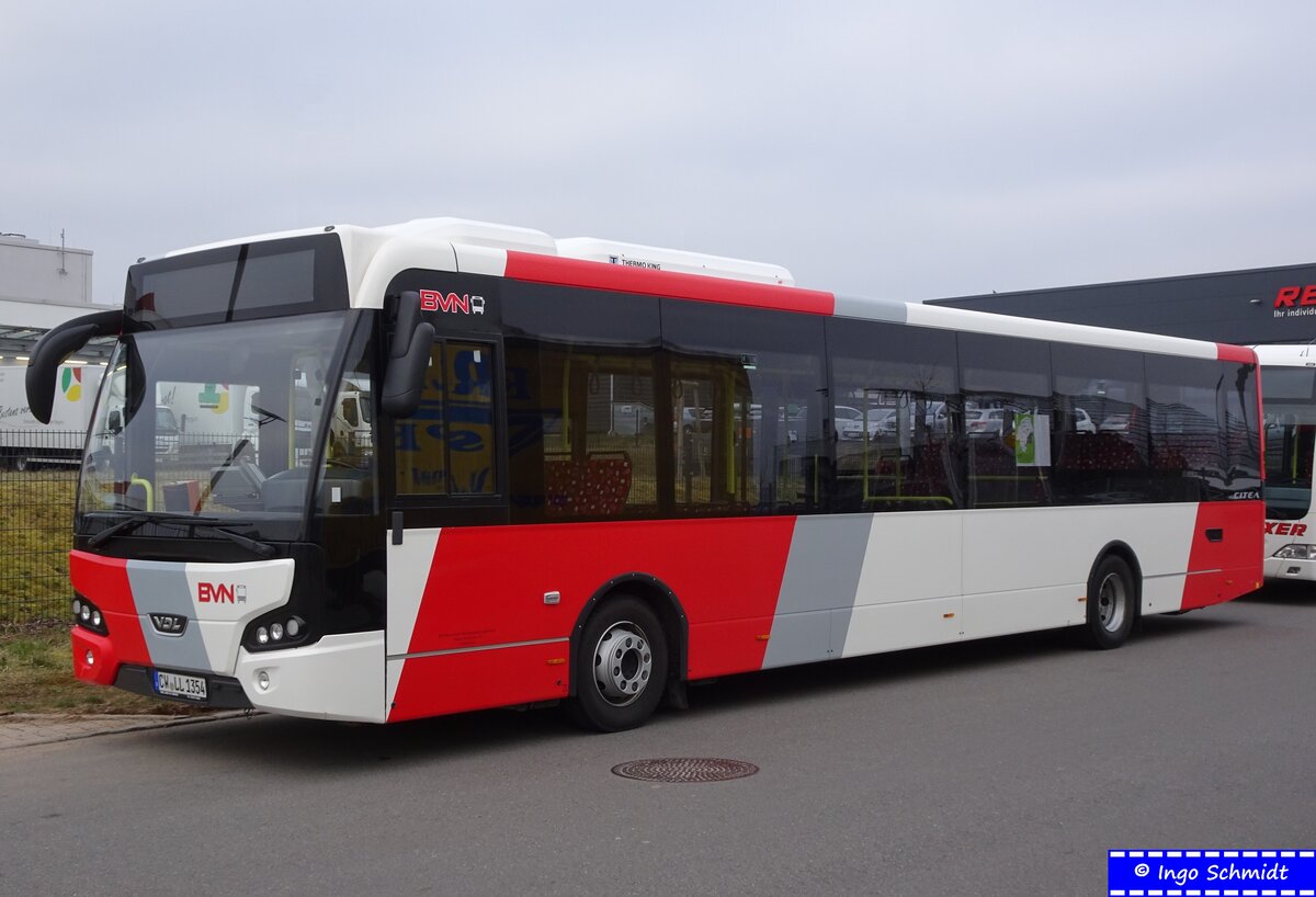 Busverkehr Nordschwarzwald (BVN / Rexer-Gruppe) ~ CW-LL 1354 ~ VDL Citea LLE 120.255 ~ 20.03.2016 in Calw