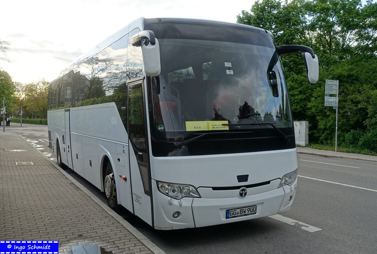 Busworld International aus Nauheim ~ GG-BW 900 ~ Temsa HD 13 ~ 10.05.2019 in Stuttgart
