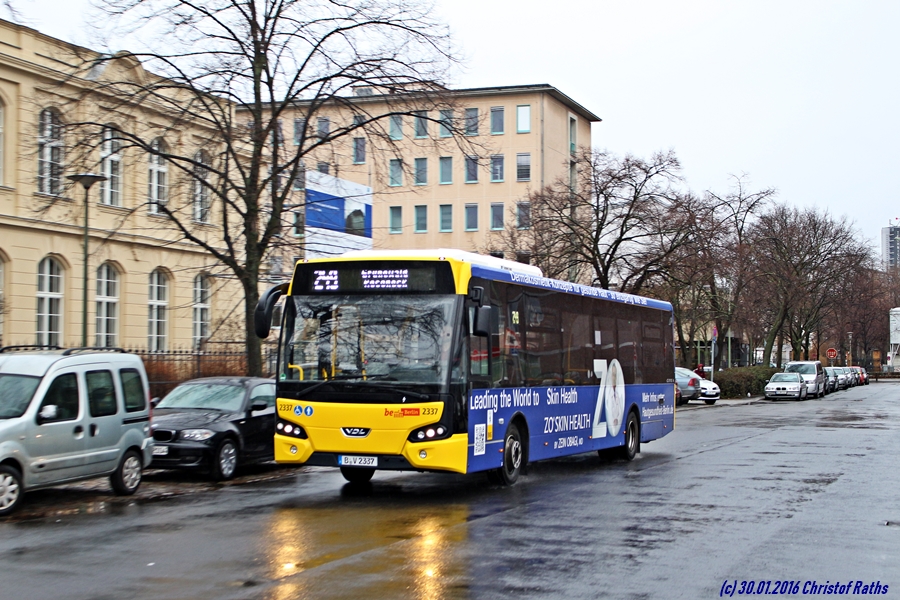 BVG 2337 - 2016-01-30 - Zein Obagi - Berlin Hertzallee - 249 Grunewald Roseneck