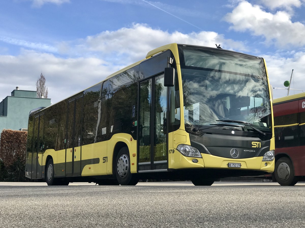 C2 der STI am 19.3.17 in Thun parkiert.