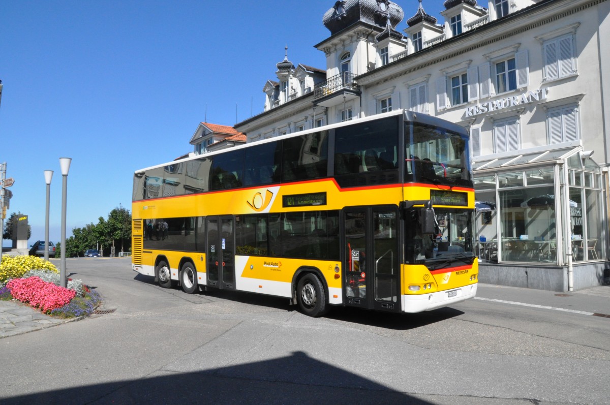 Casutt, Gossau. Neoplan N4426 (SG 250'501) nach Engelburg in Heiden, Post. (5.9.2013)