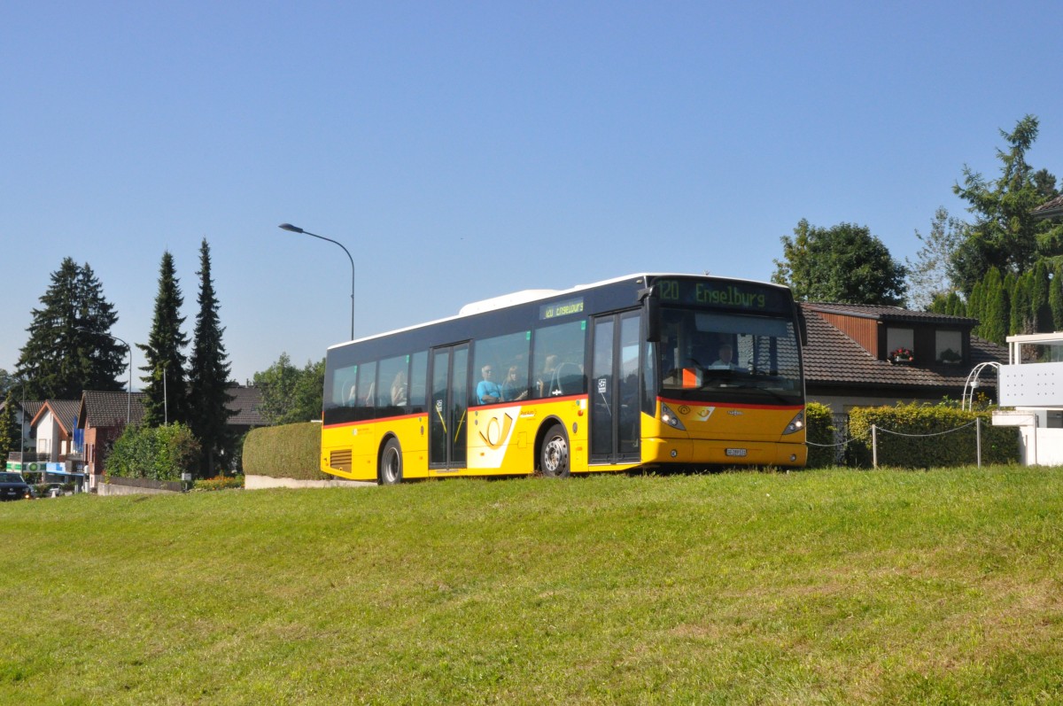 Casutt, Gossau. VanHool newA360 (SG 289'531) in Engelburg, Ebnet. (5.9.2013)