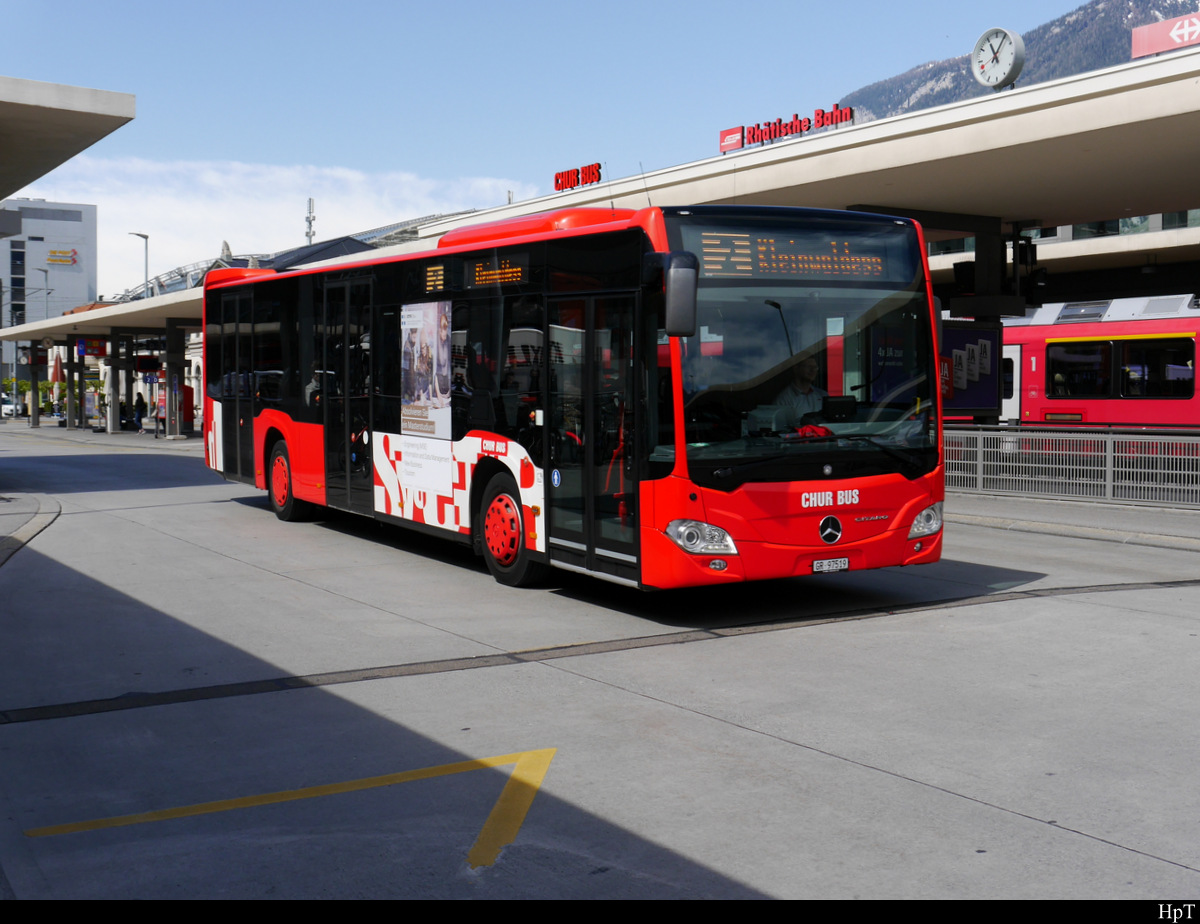 Chur Bus - Mercedes Citaro GR 97519 in Chur am 16.05.2019