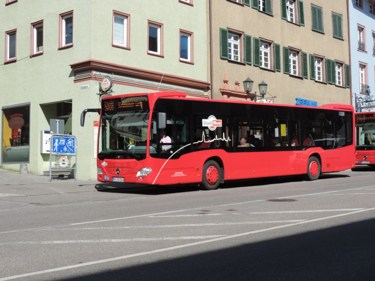 Citaro C2 Nr 204 in Rottweil am 21/05/2014...