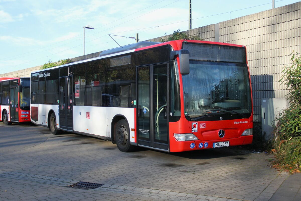 Citaro Facelift O530 Facelift der Weser-Ems-Bus am Bahnhof Rotenburg (Wümme) am 13. November 2022.