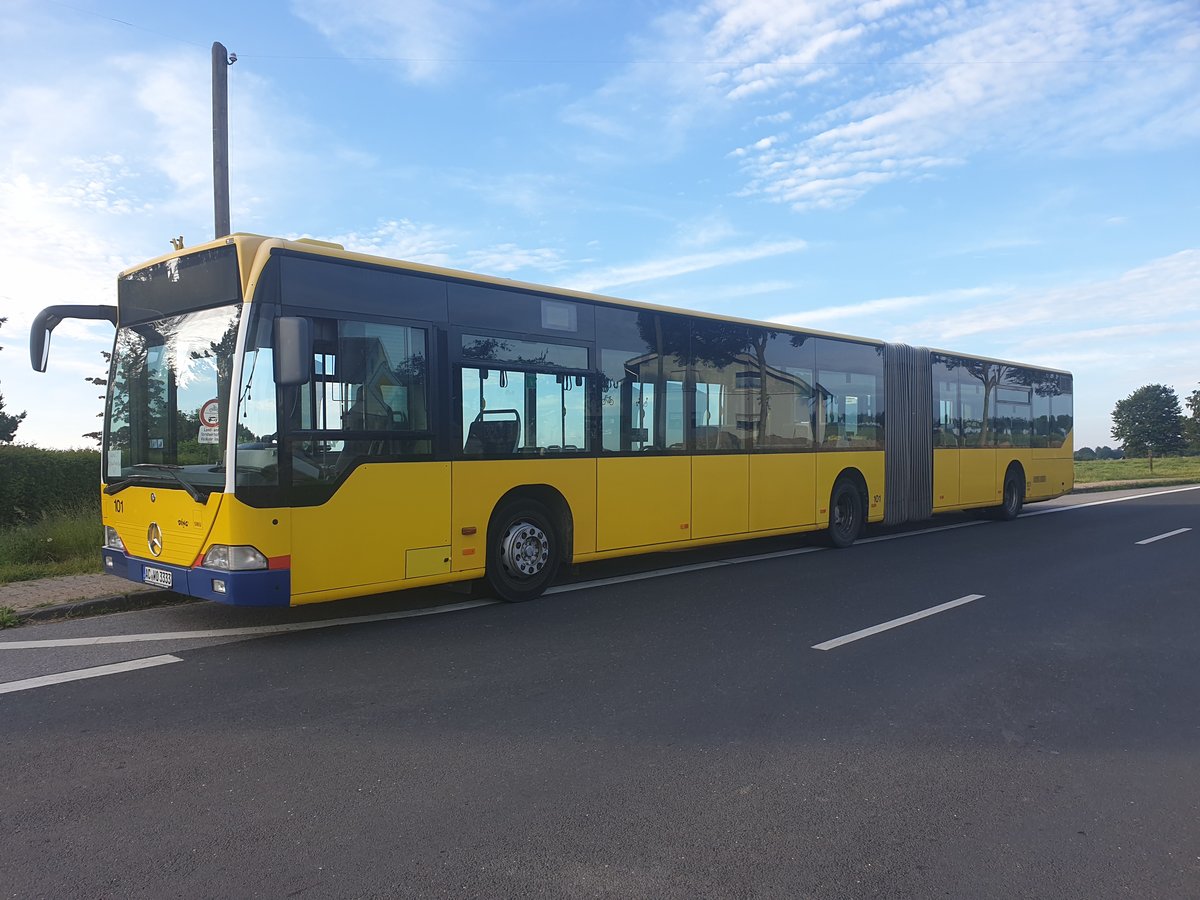 Citaro G Ex SWU Wagen 101 Eifelgold Reisen in Strauch ( Städteregion Aachen ) 24.06.2019