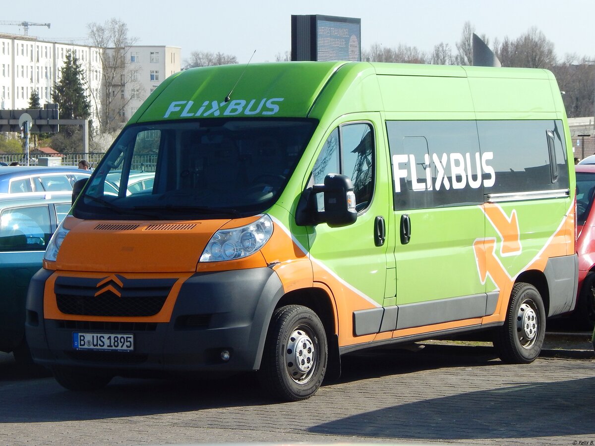 Citroën Jumper von Flixbus aus Deutschland in Berlin am 30.03.2019
