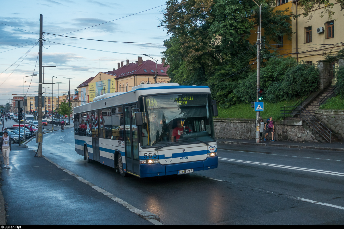 CTP 565 ex ZVB Scania/Hess am 10. Juli 2018 in der Strada Locomotivei.
