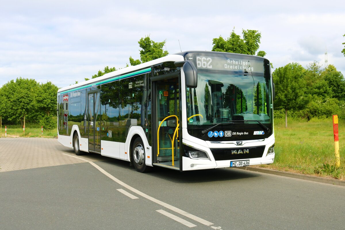 DB Regio Bus MAN Lions City am 26.05.22 in Darmstadt Arheilgen