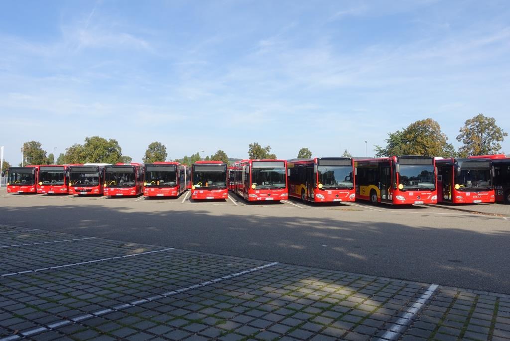DB Regiobus Stuttgart, Depot in Heilbronn September 2020