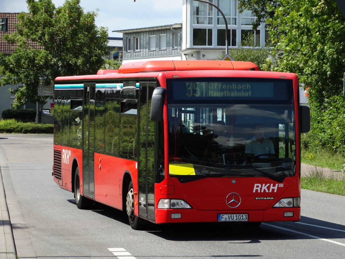 DB RKH Mercedes Benz Citaro C1 Ü am 16.07.14 auf der 551 in Bad Vilbel 