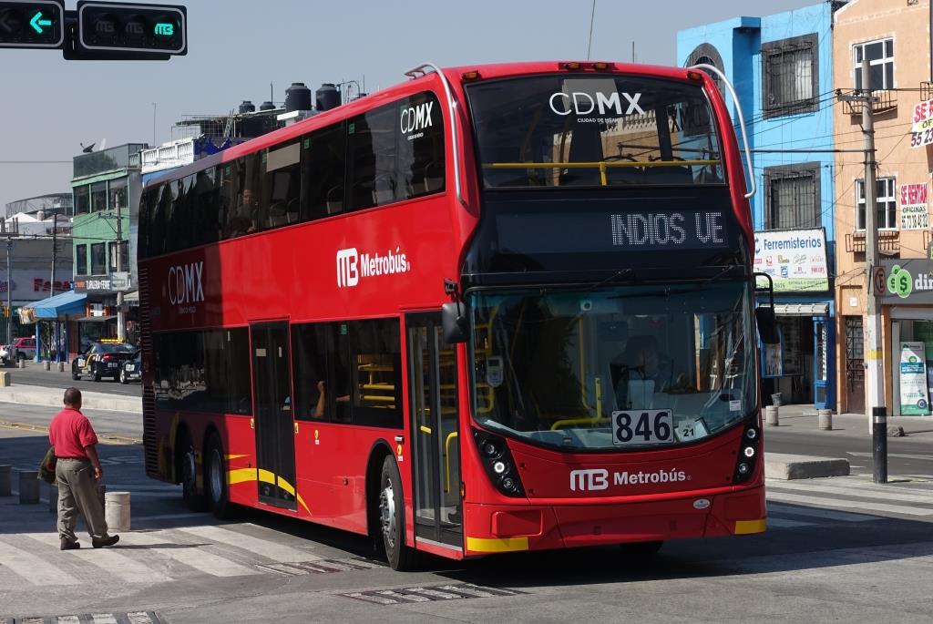 Dennis Doppeldecker  CDMX , Mexico-City 26.03.2018