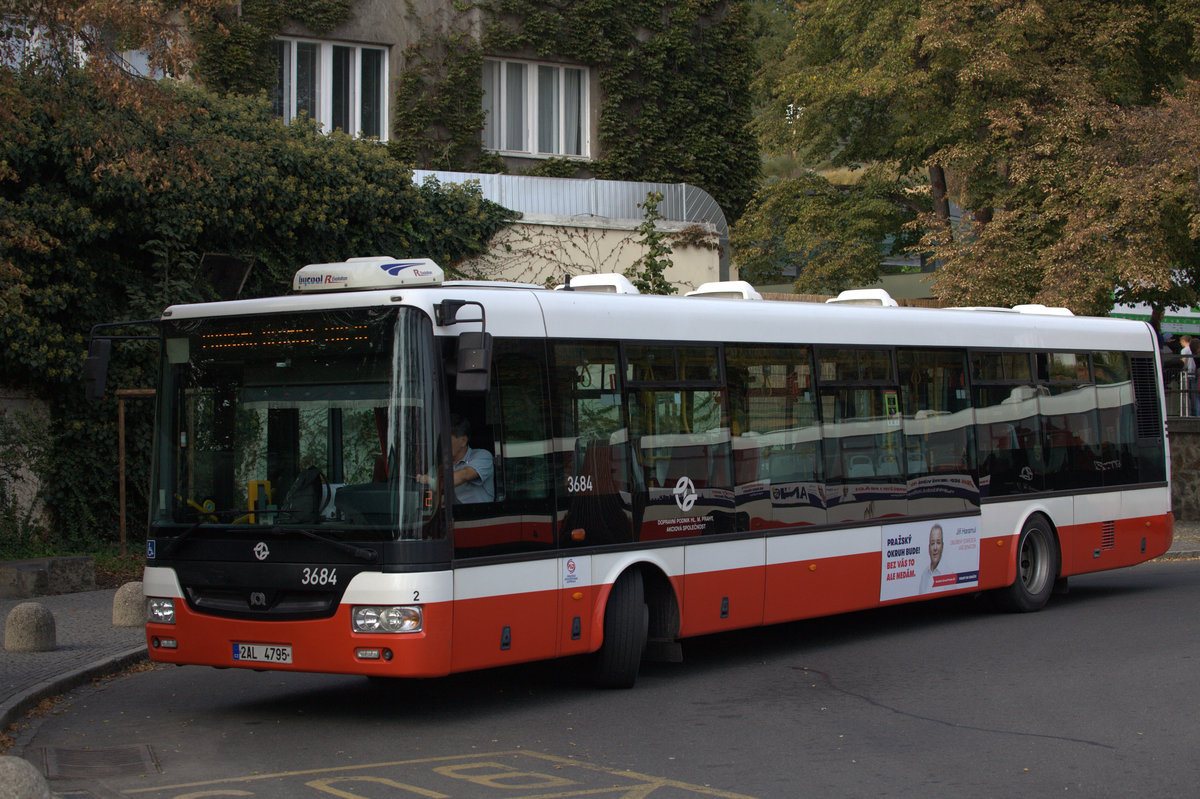 Der kostenlose Buspendel-Zoo Prag - Großparkplatz an der Haltestelle Zoo.
07.10.2018  13:21 Uhr.