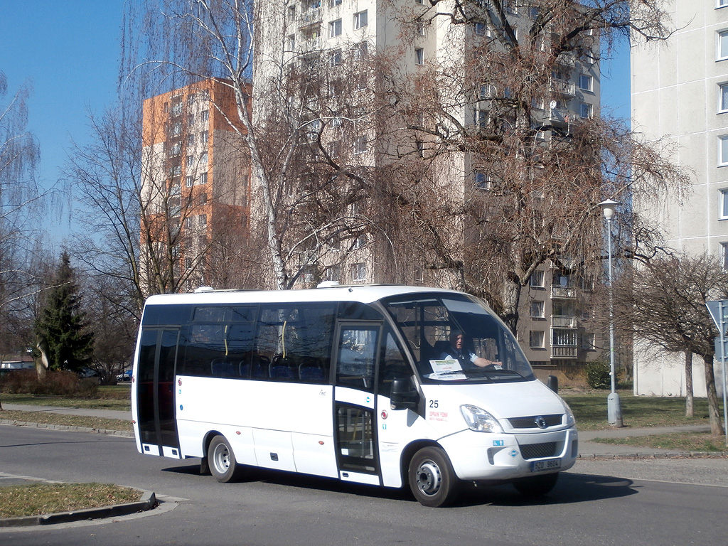 Der Vorführfahrzeug Iveco First CNG von Hersteller ROSERO SK wurde in Pardubice getestet. Der Wagen hat zwei Tage auf der Stadtlinien gedienst.