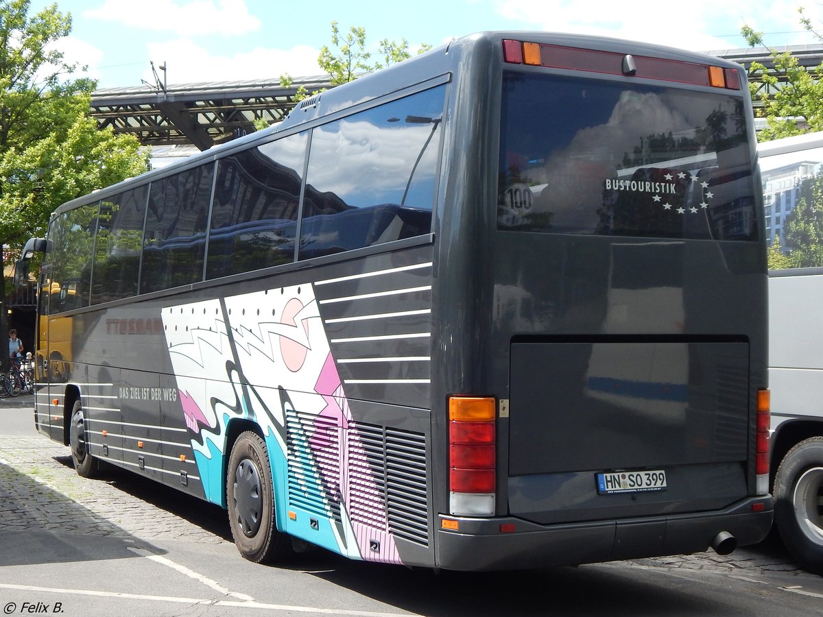 Drögmöller Volvo B12-600 von EWS Omnibusse aus Deutschland (ex Barthau) in Berlin am 10.06.2016