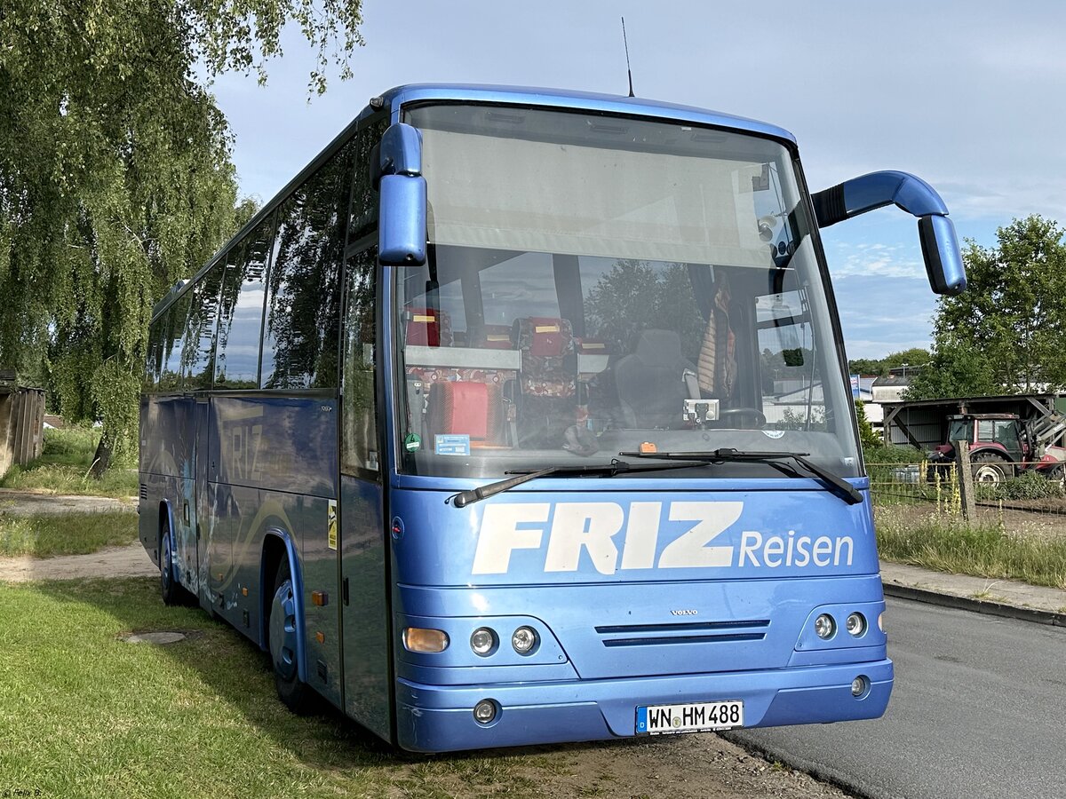 Drögmöller Volvo B12-600 von Friz Reisen aus Deutschland in Malchow am 06.07.2024