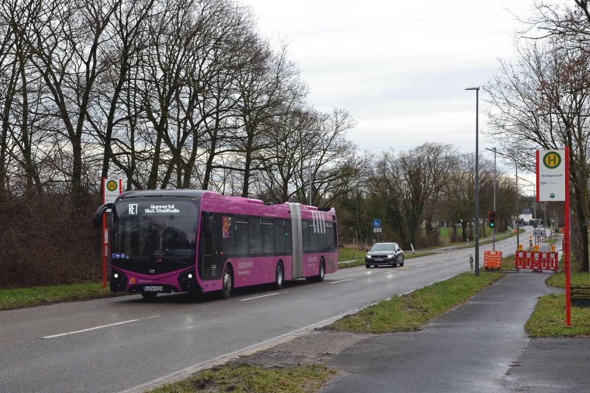 e-Weinzierl
K-EW 4126
SEV Linie RE7, Wuppertal Hist. Stadthalle
Leichlingen, Windgesheide
19.02.2026