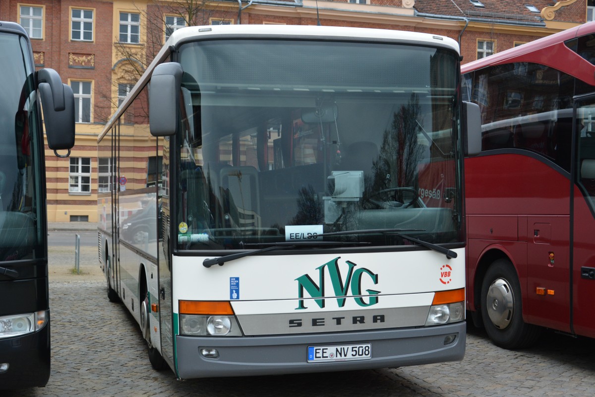 EE-NV 508 als Sonderfahrt in Potsdam. Aufgenommen am 24.03.2014.