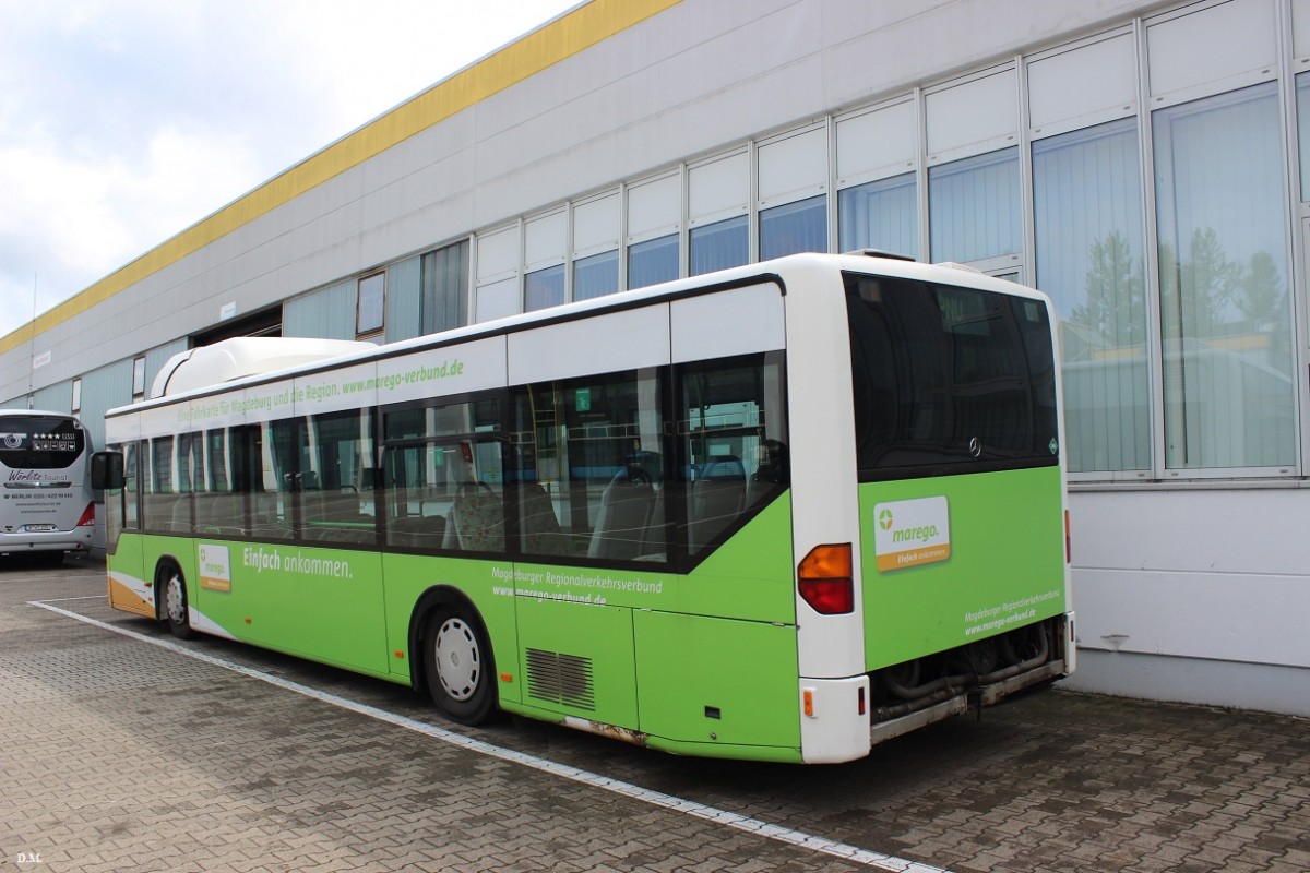 Ein Citaro CNG am 09.11.2015 bei MAN Spandau