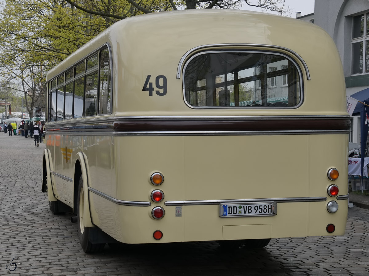 Ein IFA H6B/S im April 2017 in Dresden.