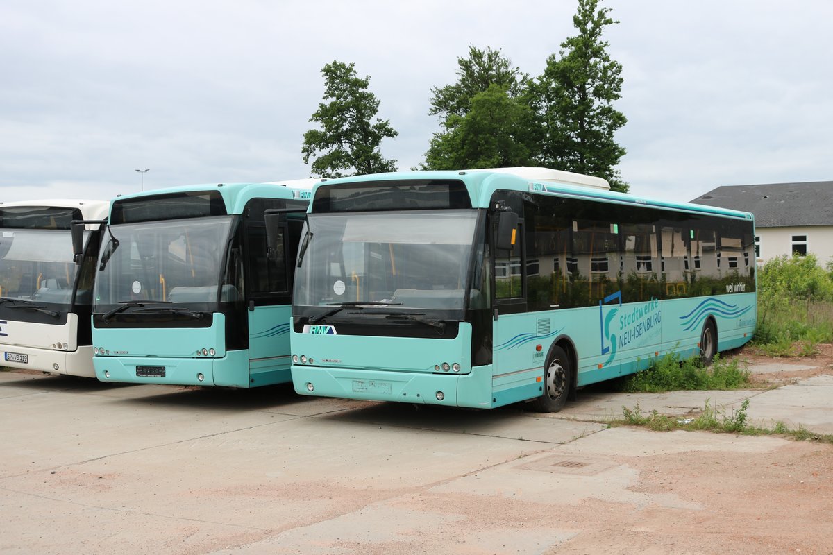 Ex Stadtbus Neu-Isenburg VDL Busse am 24.05.20 in Erlensee. Ich durfte durch Nachfrage Fotos auf dem Gelände machen 