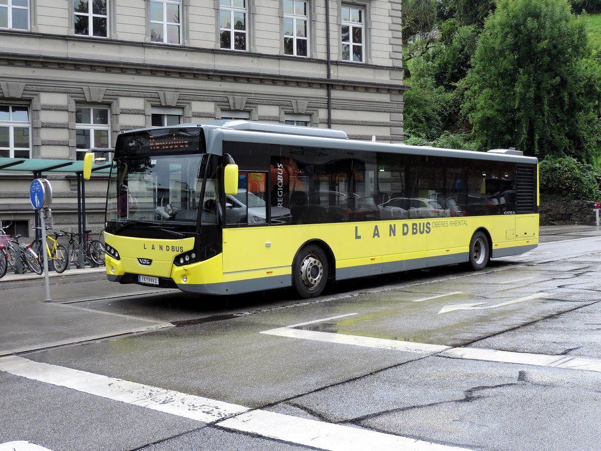 Feldkirch, 25/07/2017 : Citea SLF 12 Landbus Vorarlberg - Oberes Rheintal