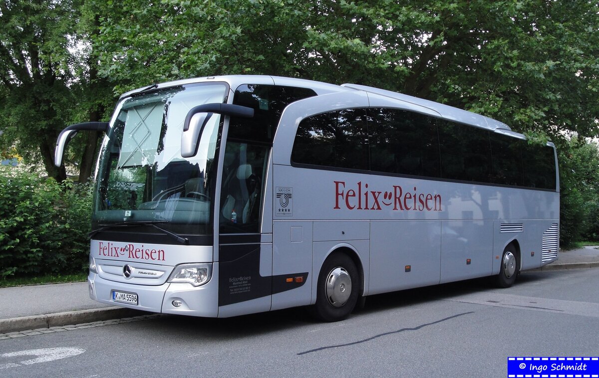Felix Reisen aus Köln ~ Wagen 15 ~ K-MA 5596 ~ Mercedes Benz Travego II RHD ~ 16.07.2012 in Bad Reichenhall