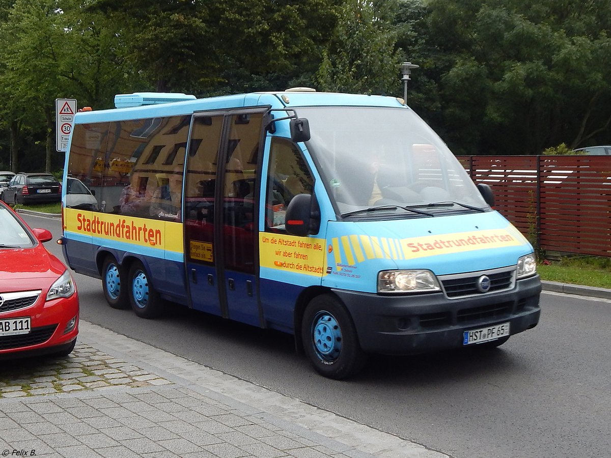 Fiat Ducato von Busunternehmen Manfred Scholz aus Deutschland in Stralsund am 21.07.2017