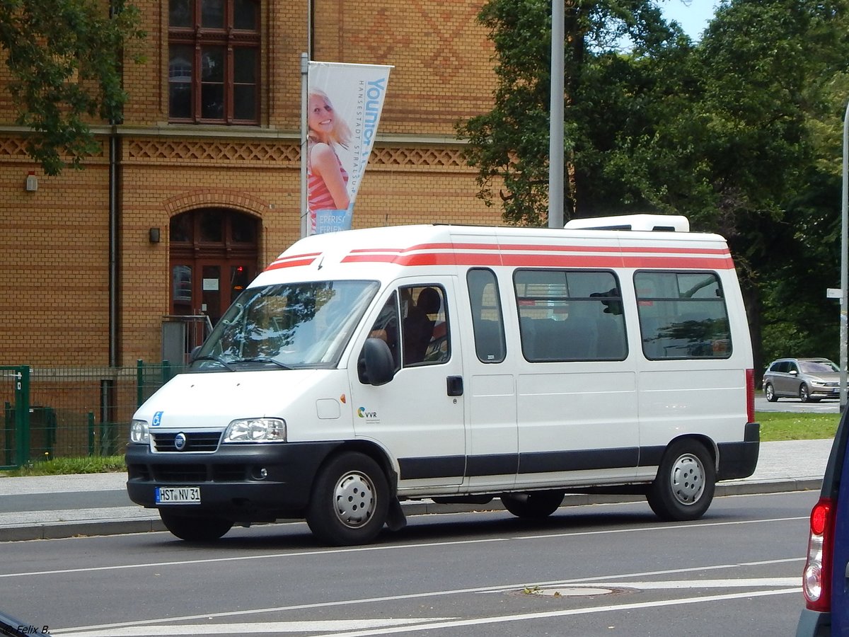 Fiat Ducato der VVR in Stralsund am 21.07.2017