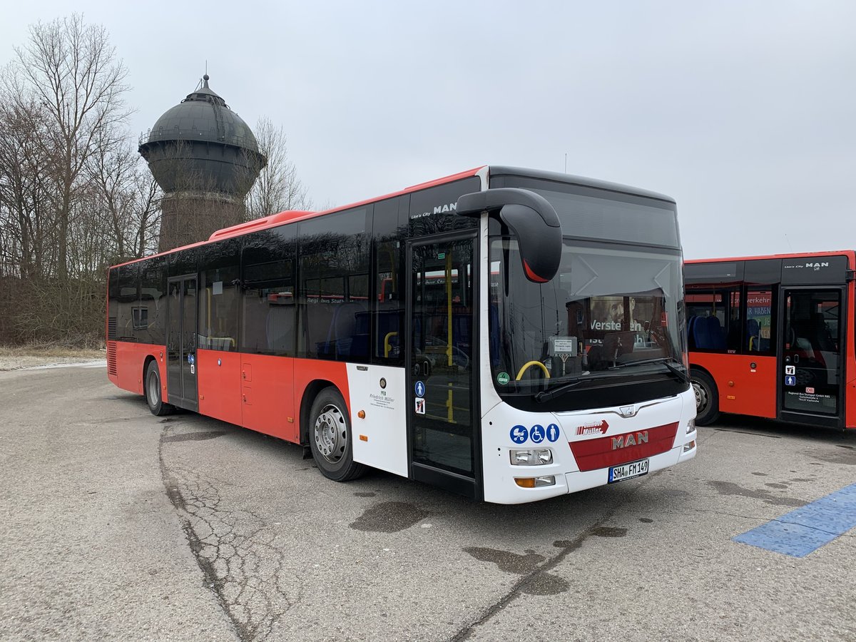 FMO 149 (seit 2016) am 2.1.2020 in Crailsheim, Wasserturm