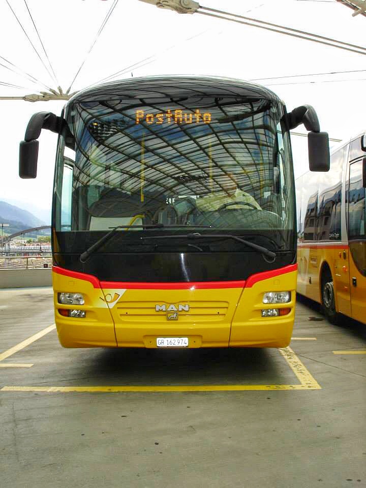 Front eines Lion's Regio am 22.6.13 auf dem Postdeck Chur.