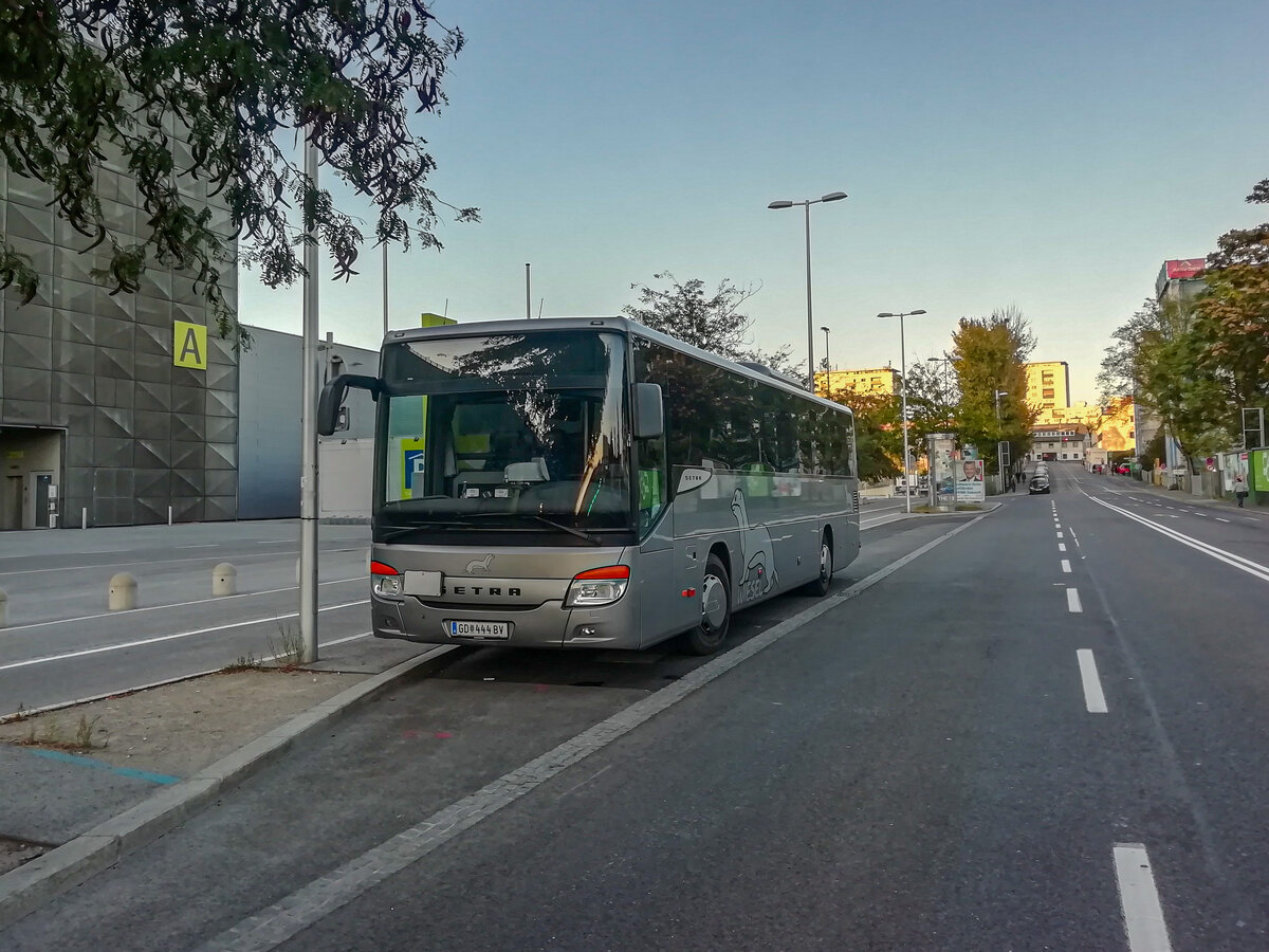 Graz. Am 21.09.2019 konnte ich einen Wieselbus vor der Grazer Messe fotografisch festhalten.