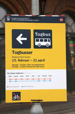 Haltestelle SEV in Kolding. Aufgenommen  25.03.2017  gegen 08:00 Uhr.
Kurz vorher stand dort ein Bus von Sydtrafic.