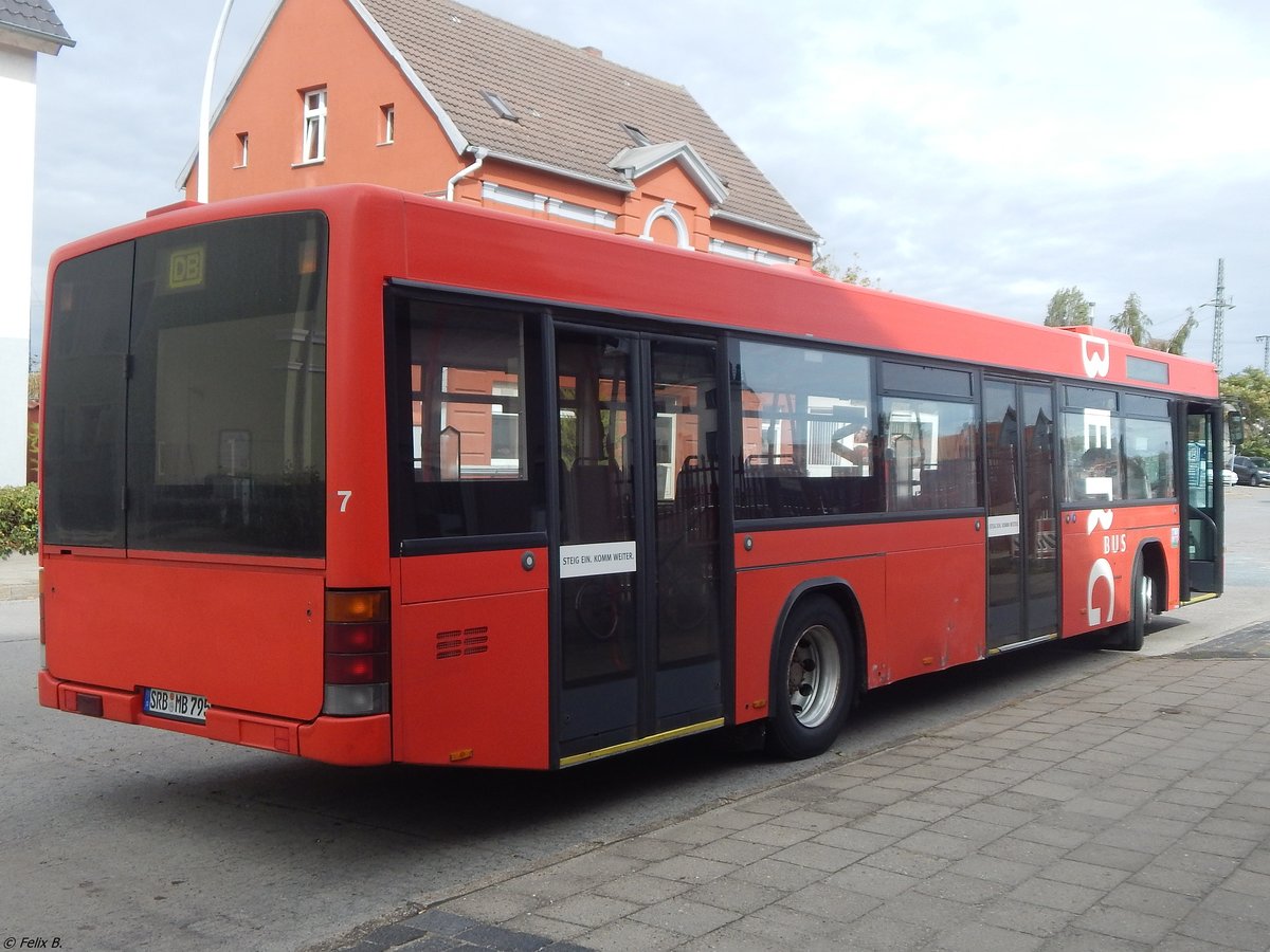 Hess/Volvo B7L von Altlandsberg Bus aus Deutschland in Neubrandenburg am 26.09.2018