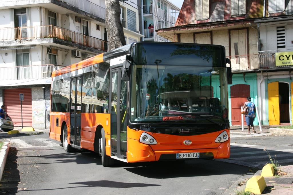Heuliez Midi-Stadtbus, Point-a-Pitre, Guadeloupe/Karibik 24.03.2015