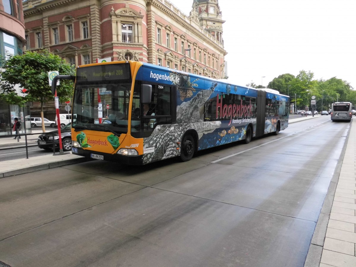 HHA 7504 MB O 530 G auf M5, Stephansplatz am 13.07.15