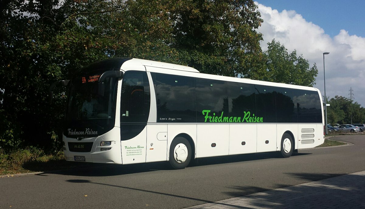 Hier ist der SÜW P 531 von Friedmann Reisen auf der Schulbuslinie 594 nach Herxheim Luitpoldstraße unterwegs. Gesichtet am 07.09.2018 am Schulzentrum in Rheinzabern. 