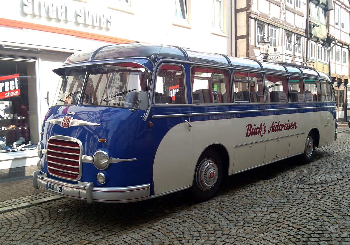Historischer Setra Bus hier zu bestaunen auf dem Oldtimertreffen in Celle. Aufgenommen am 30.08.2015