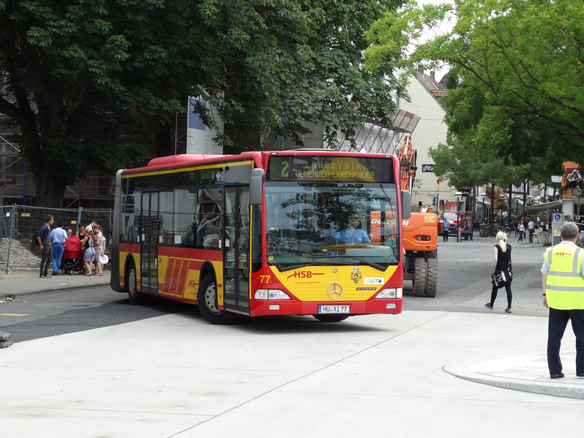 HSB Mercedes Benz Citaro C1 G in Hanau am 17.07.14