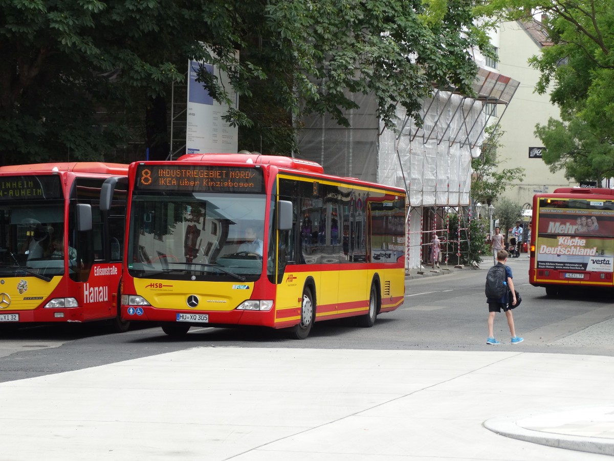 HSB Mercedes Benz Citaro C1 Facelift am 17.07.14 in Hanau