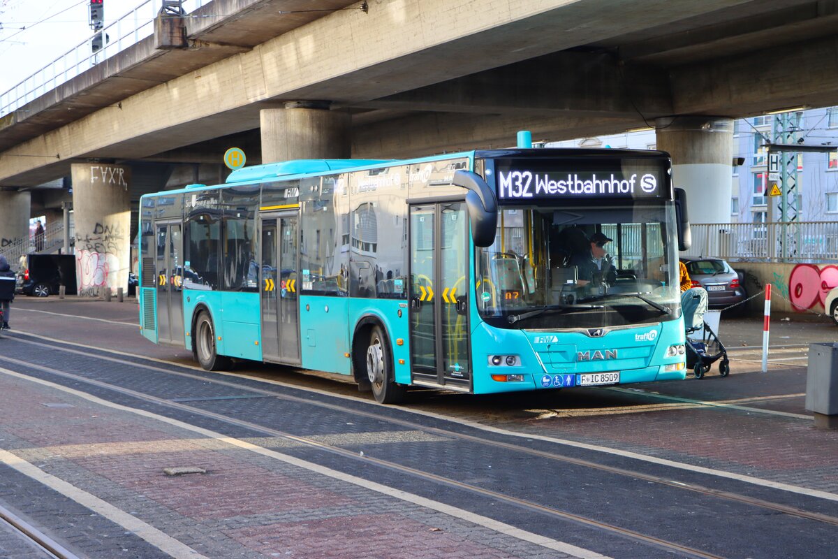 ICB MAN Lions City Wagen 509 am 07.02.26 in Frankfurt am Main