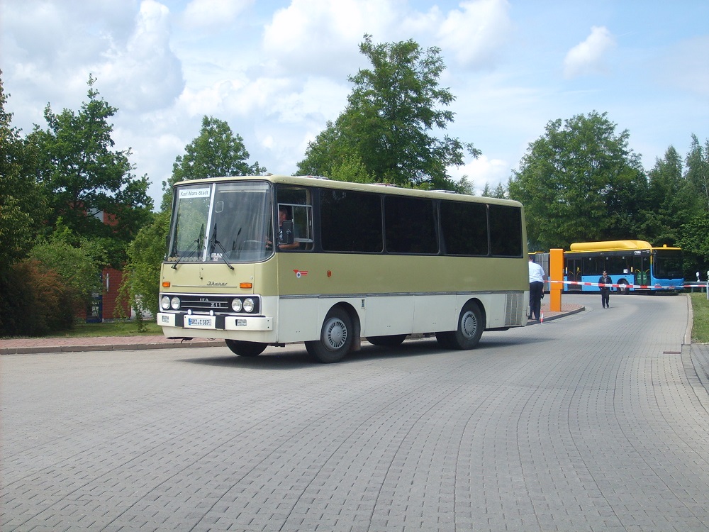 Ikarus 211 - GRZ C 387 - in Chemnitz, Omnibusbetriebshof - am 21-Juni-2015 --> Fahrzeug ist in Privatbesitz
