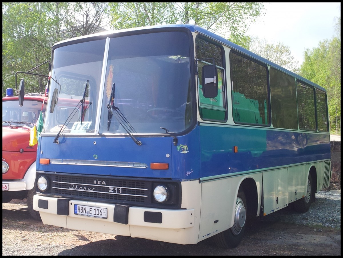 Ikarus 211 in Werdau am 01.05.2014