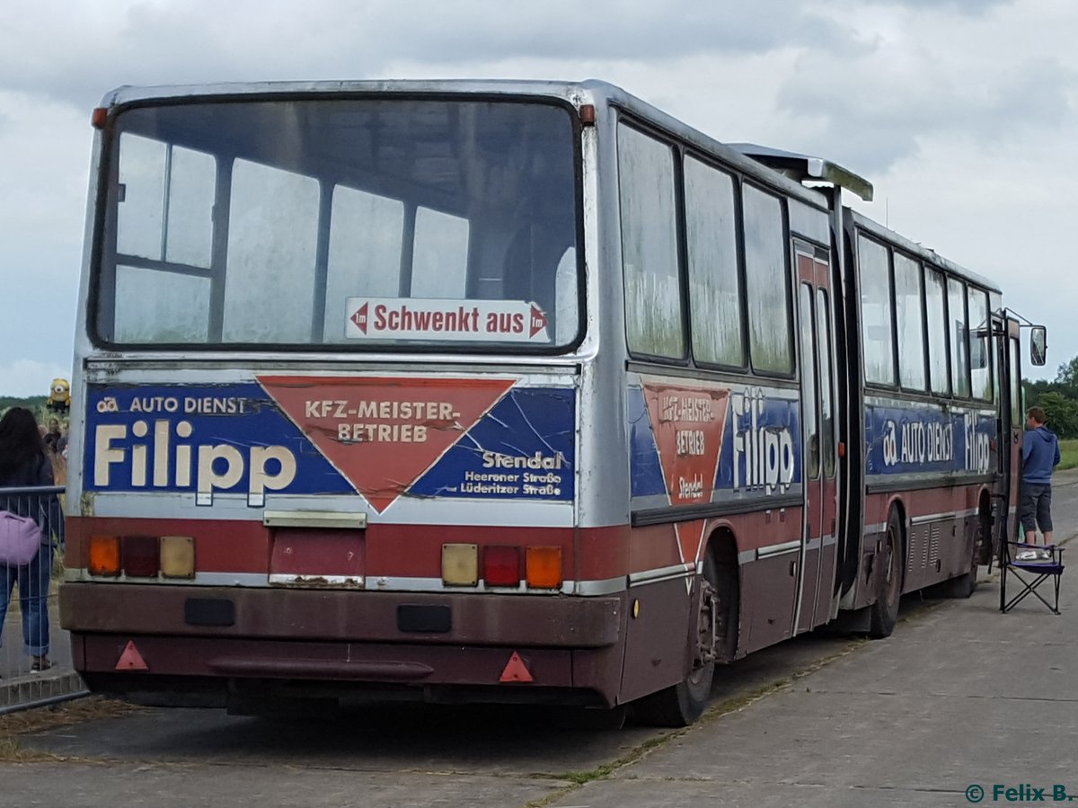 Ikarus 280 vom Technikmuseum Pütnitz (ex ALtmark) bei Ribnitz-Damgarten am 02.07.2016