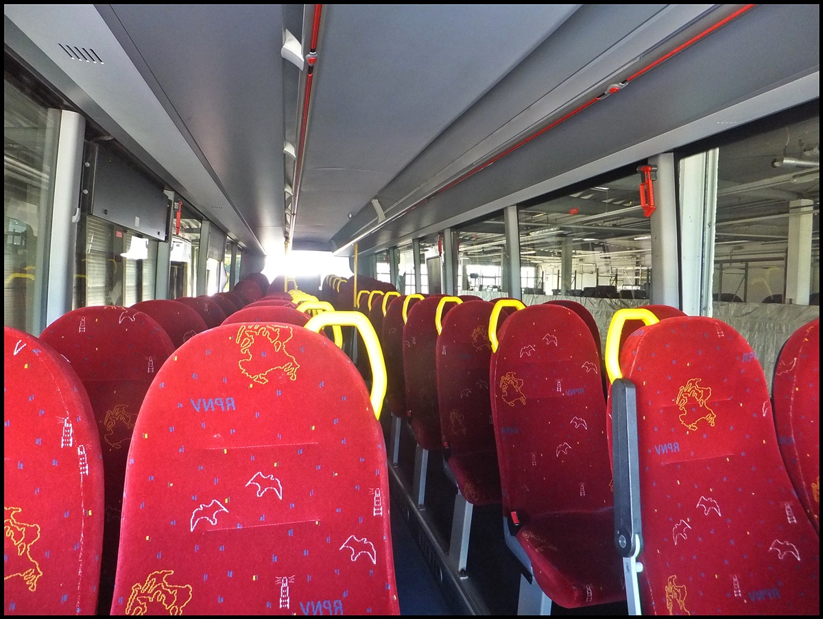 Innenraum eines MAN Lion's Regio der RPNV in Bergen am 27.08.2013