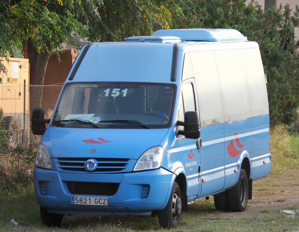 Iribus sur base Iveco, Majorque octobre 2013 