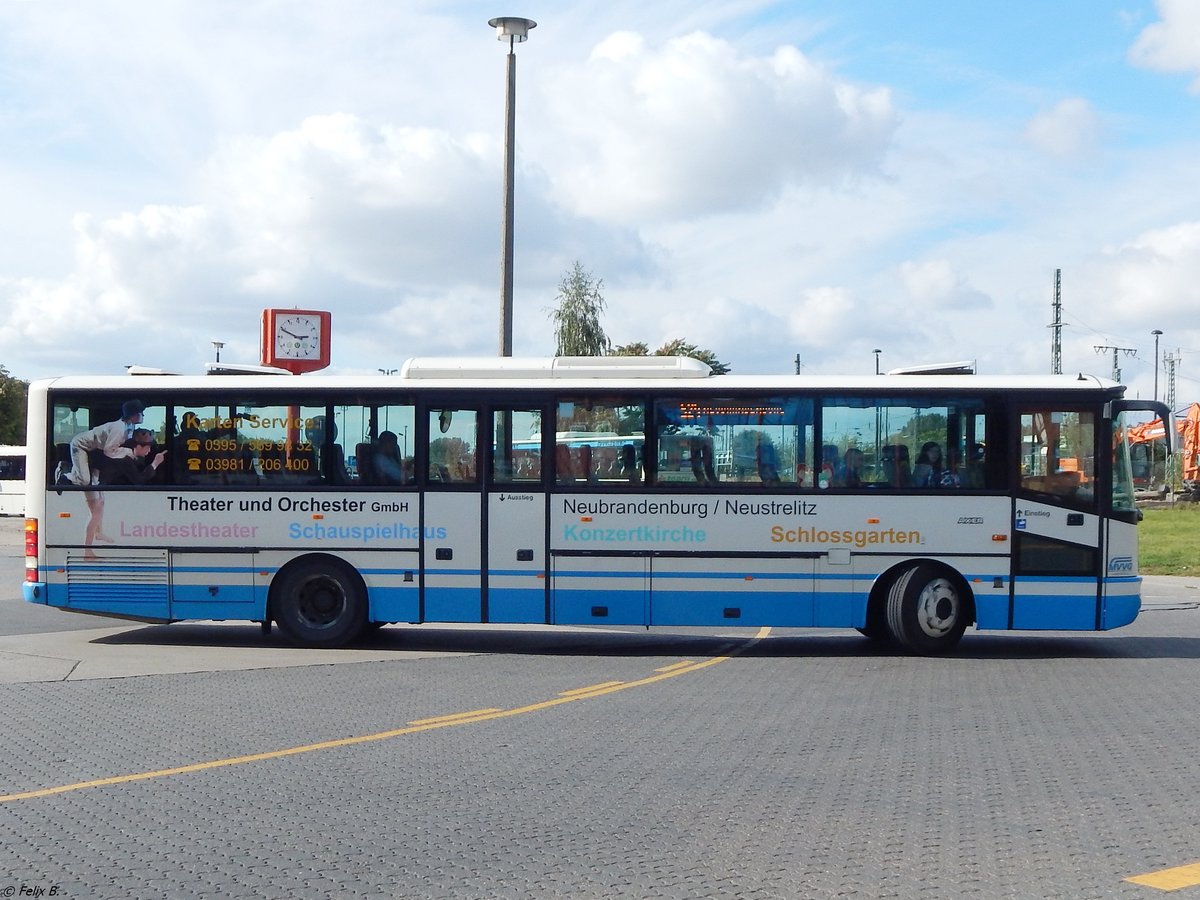 Irisbus Axer der MVVG in Neubrandenburg am 22.09.2017