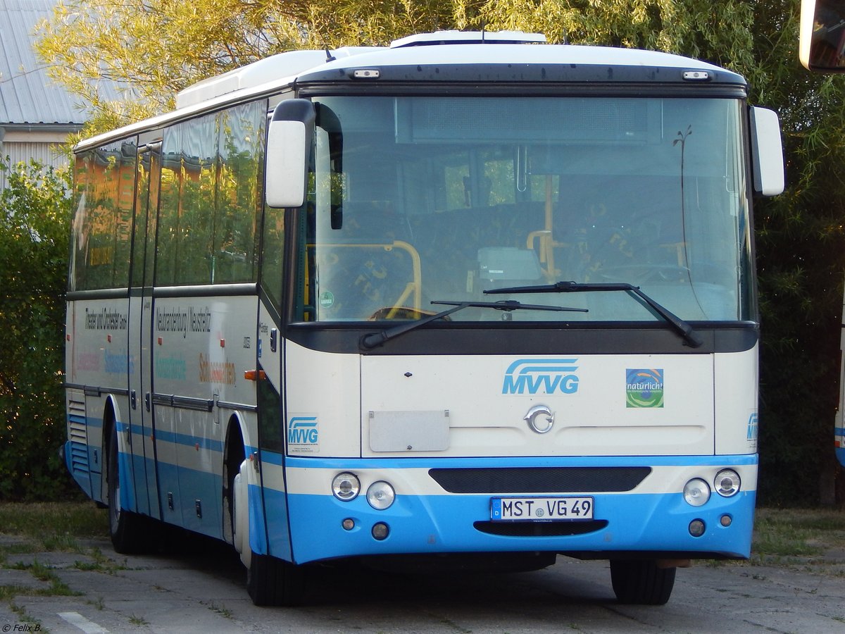 Irisbus Axer der MVVG in Neubrandenburg am 07.07.2018